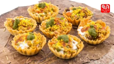 Masala Papad Cups Recipe