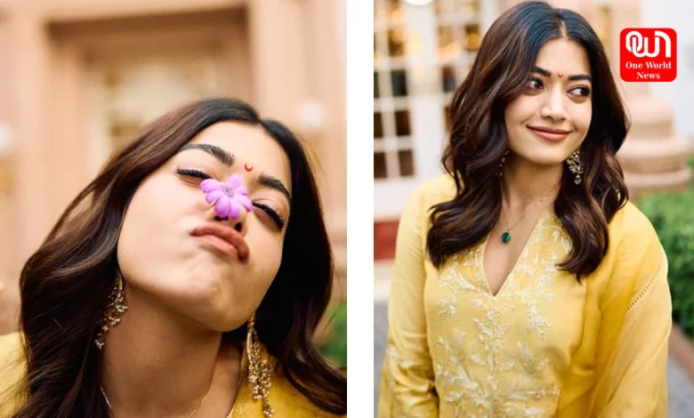 Rashmika Mandanna Traditional Look