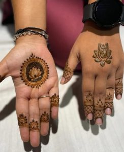 Sheetala Ashtami Special Mehendi Design