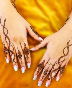 Sheetala Ashtami Special Mehendi Design