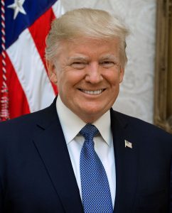 US President Donald Trump