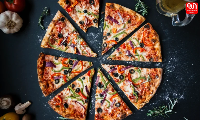 Eating Pizza