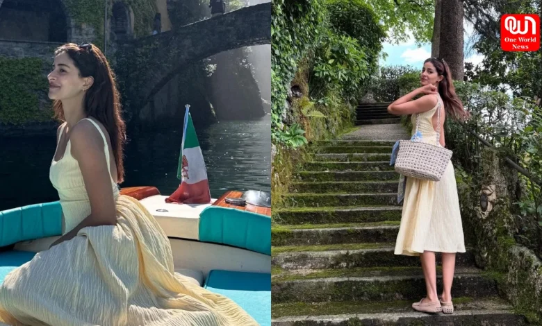 Explore Italy With Ananya Panday