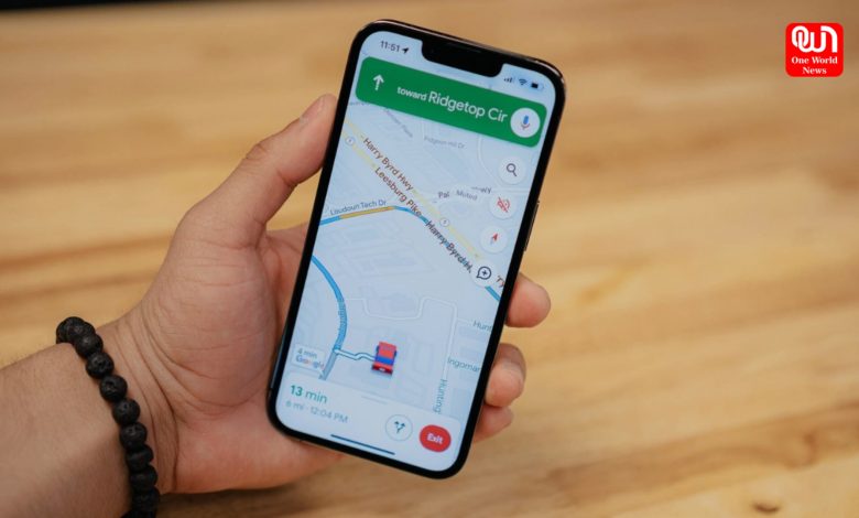 Google Maps Time Travel Feature