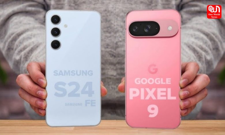 Google Pixel 9a vs Samsung Galaxy S24 FE