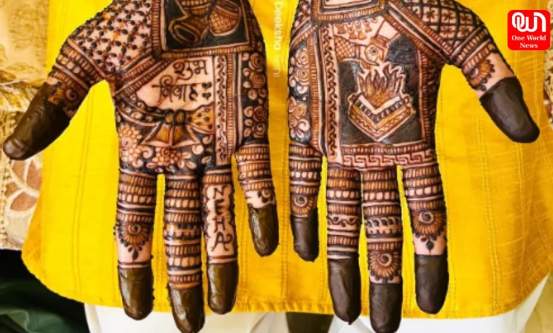 Groom Mehndi Design