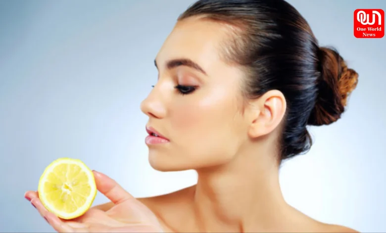 Lemon On Face