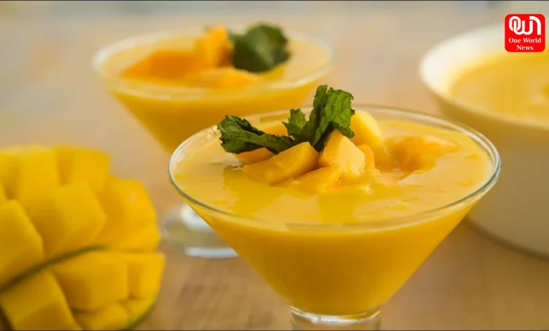 Mango Custard Recipe