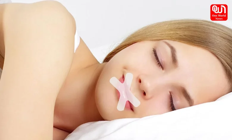 Mouth Taping for Better Sleep