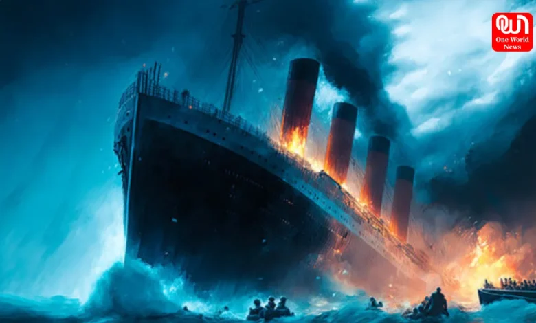 RMS Titanic Sinks
