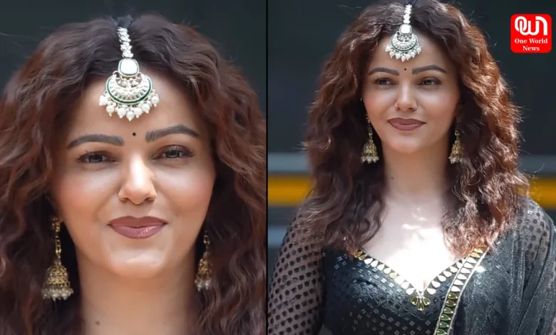 Rubina Dilaik Glamorous Look