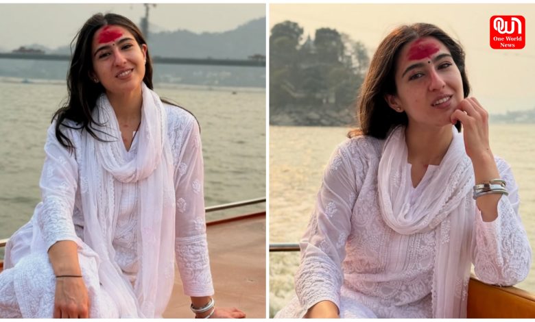 Sara Ali Khan Visits Kamakhya
