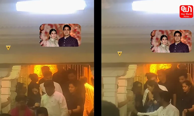 Shloka Mehta and Akash Ambani