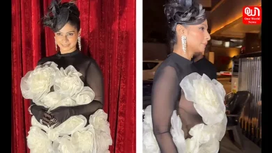 Tanisha Mukherjee Weird Look