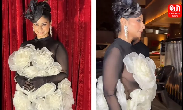 Tanisha Mukherjee Weird Look