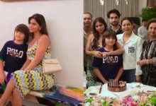 AbRam Khans 12th Birthday Celebrations