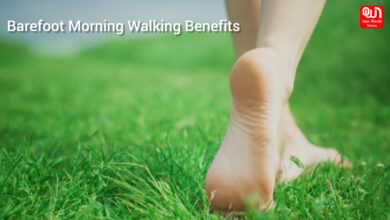 Barefoot Morning Walking Benefits