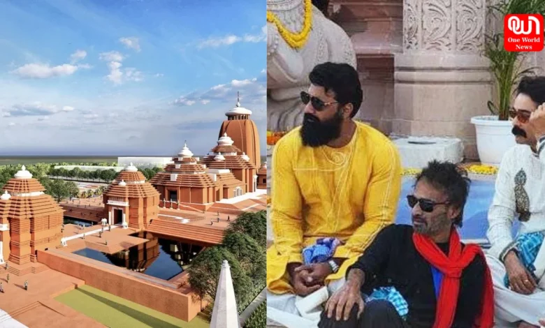 Dev At The Jagannath Temple In Digha