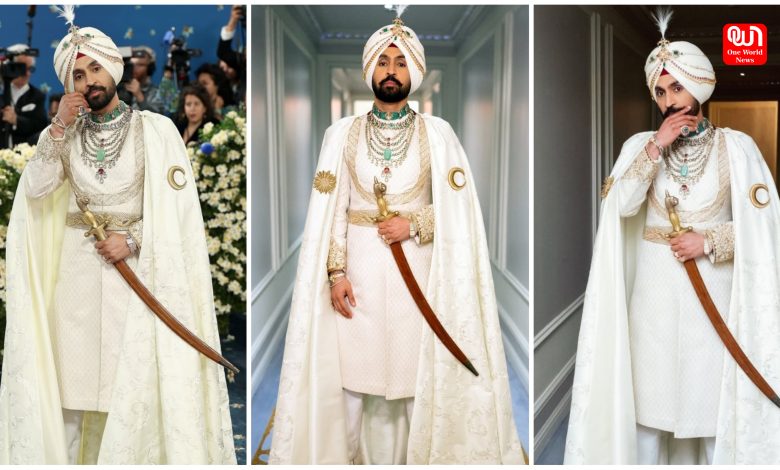 Diljit Dosanjh at Met Gala 2025