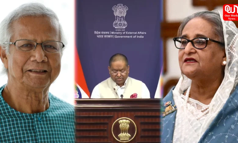 India on Awami League Ban in Bangladesh