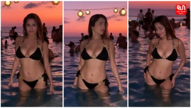 Kate Sharma Bikini Look