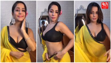 Kate Sharma Saree Look