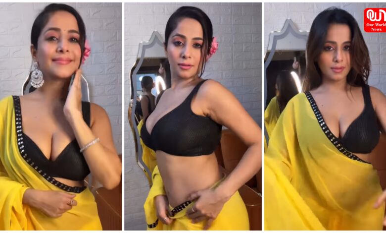 Kate Sharma Saree Look