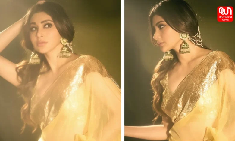 Mouni Roy Traditional Look