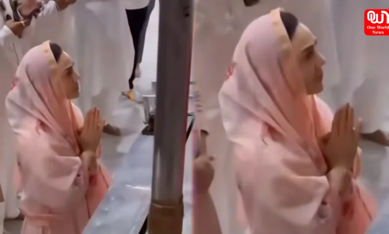 Preity Zinta in Khatu Shyam Temple