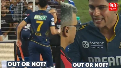 Shubman Gill Argues With Umpire