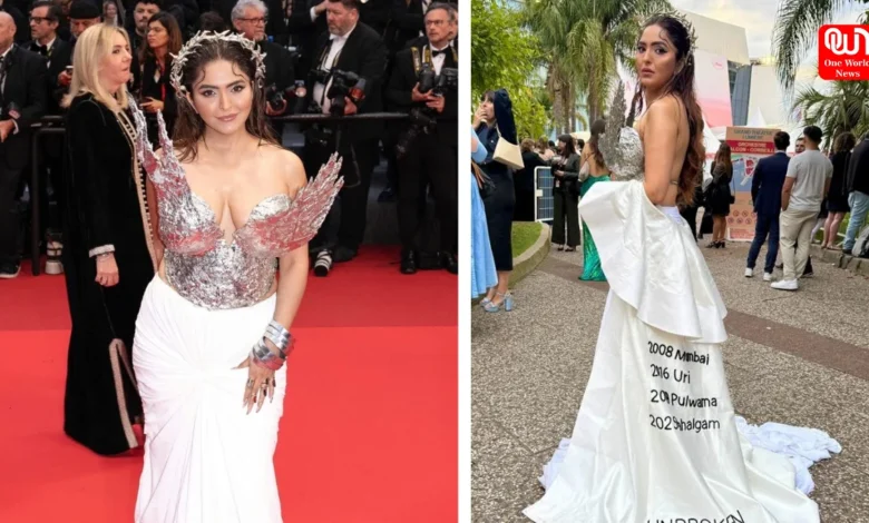 Sonam Chhabra At Cannes