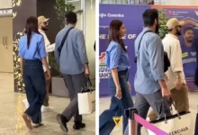 Virat Kohli And Anushka Sharma At Lucknow Airport