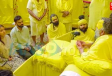 Virat Kohli And Anushka Sharma Visit Vrindavan