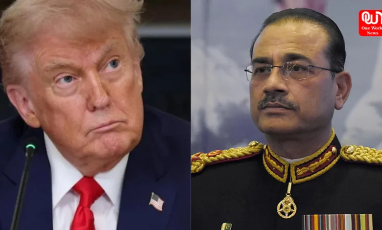 Asim Munir-Donald Trump