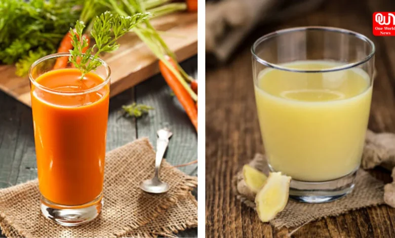 Benefits Of Drinking Carrot And Ginger Juice