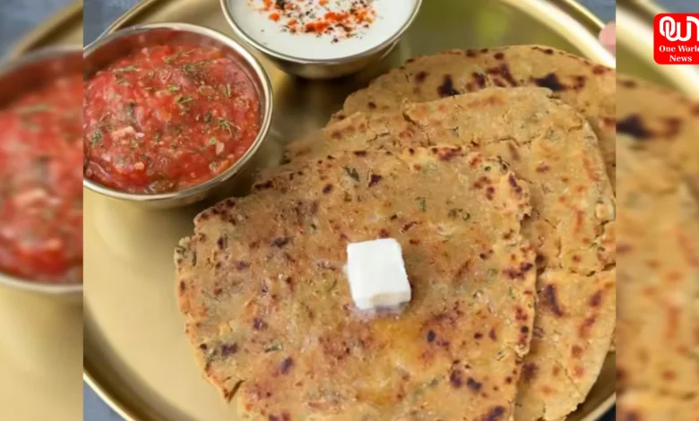 Chole Paneer Paratha