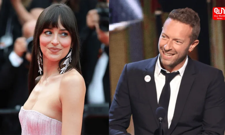 Chris Martin And Dakota Johnson