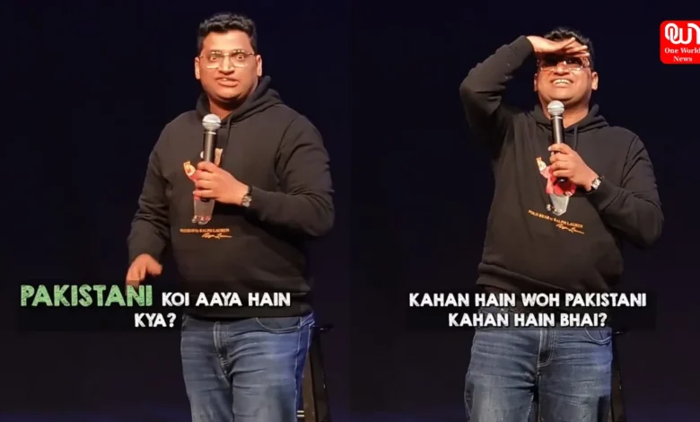 Comedian Gaurav Gupta Roasts Pakistani Fan