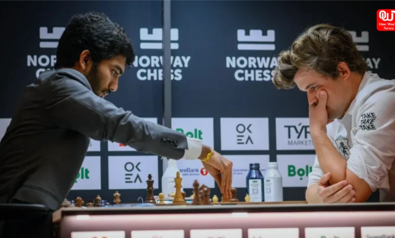 D Gukesh beat Magnus Carlsen