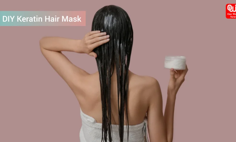 DIY Keratin Hair Mask