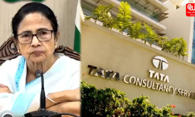 Mamata Banerjee on TCS Campus