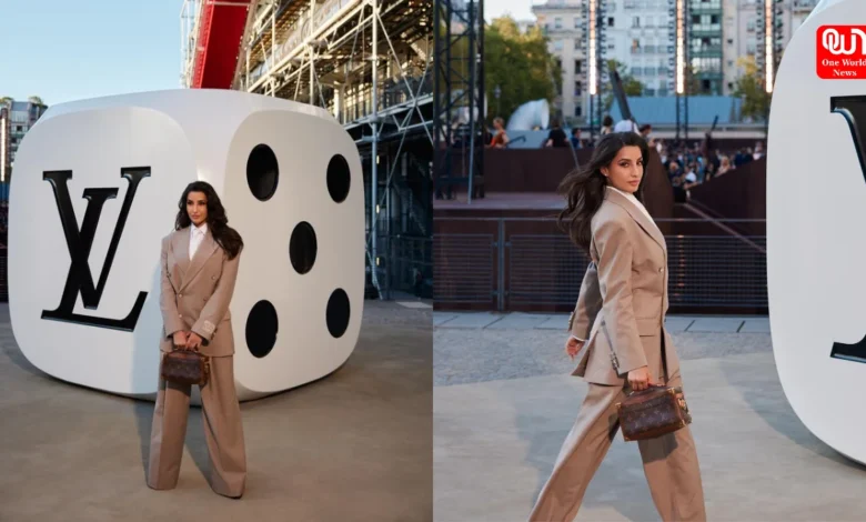 Nora Fatehi At Paris Fashion Week