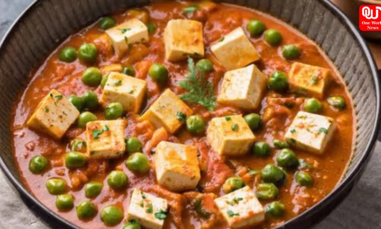 Oil-Free Matar Paneer