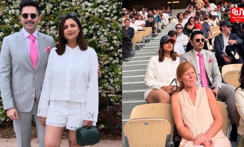 Parineeti And Raghav At The French Open