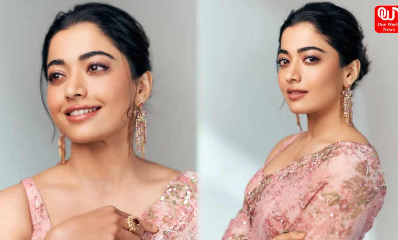 Rashmika Mandanna Saree Look