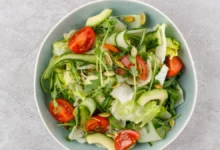 Salad Before Eating