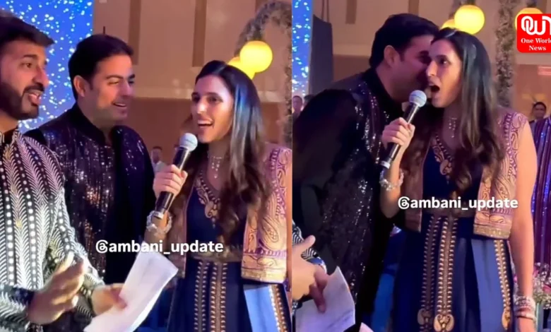 Shloka Mehta And Akash Ambani Attend A Friends Wedding