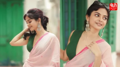 Sholanki Roy Saree Look