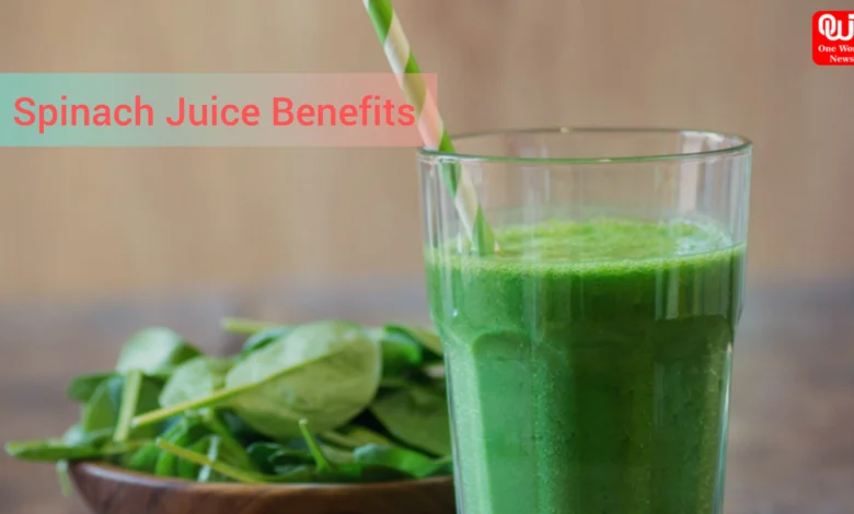 Spinach Juice Benefits