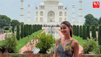 Ananya Panday At Taj Mahal